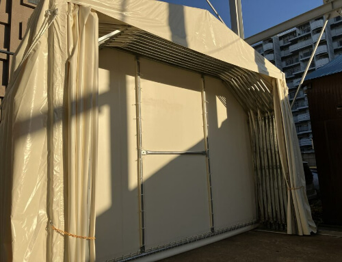 ゴトー工業のテント倉庫事例_1