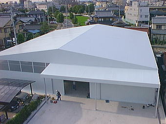 平林シートのテント倉庫事例_1
